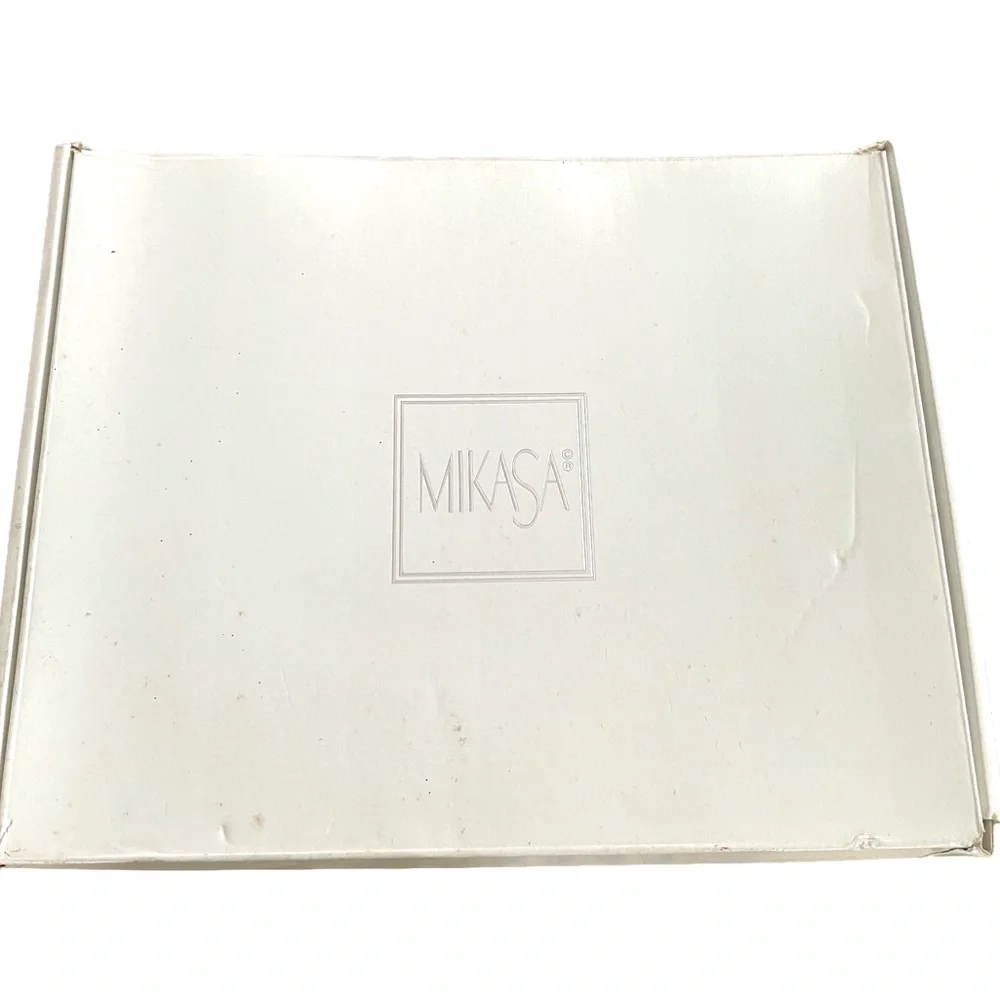 Vintage Mikasa Paloma 5x7 Beveled Glass Frame – Unused, With Box